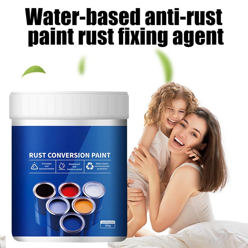 Weatherproof Rust Converter Paint for Metal, Rust Remover for Metal & Primer, Rust Conversion Paint, Rusts Paints for Metals, Water-Based Industrial Anti-Rust Paint - Image 5